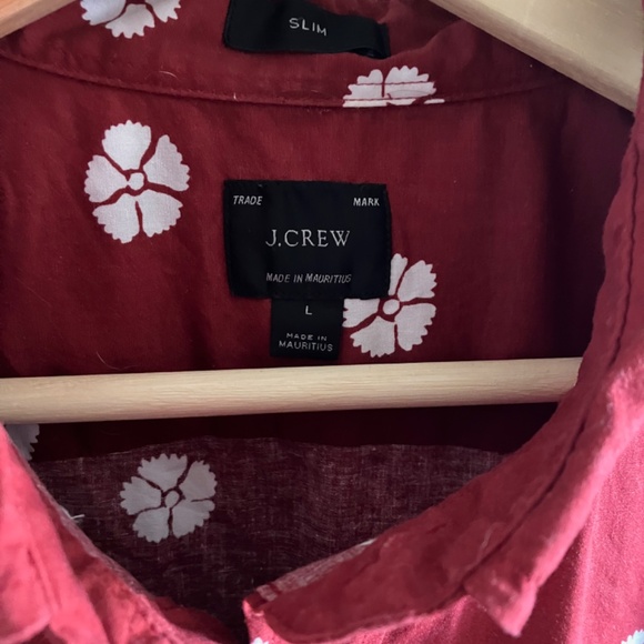 J. Crew Floral Shirt - Picture 3 of 4